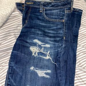 American Eagle medium wash jeggings